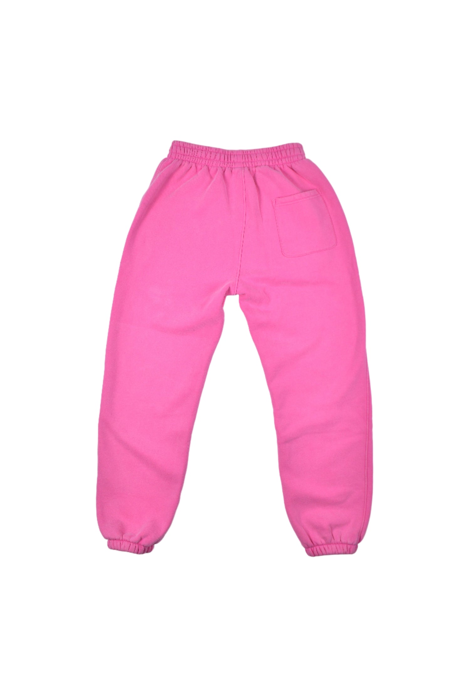 washed pink pants